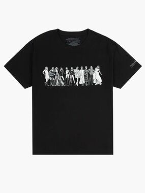 Taylor Swift Eras Black Short-Sleeve Tee